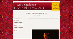 Desktop Screenshot of hazizbellydance.com